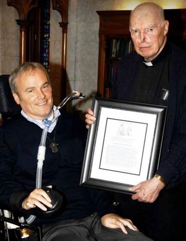 Msgr. Reilly and Detective Steve McDonald. They were close and BOTH heros in their own right!