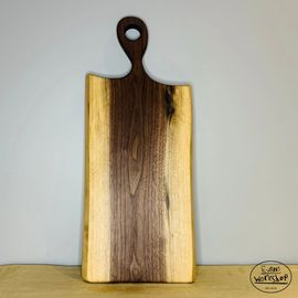 Toronto charity SickKids kids charcuterie boards live edge lumber cutting boards walnut carpentry