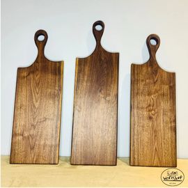 Toronto charity SickKids kids charcuterie boards live edge lumber cutting boards walnut carpentry