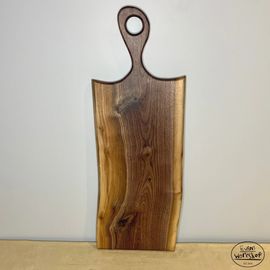Toronto charity SickKids kids charcuterie boards live edge lumber cutting boards walnut carpentry