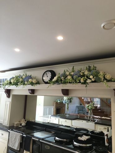 Personalised flower arrangements for your home. This was for a very special celebration.