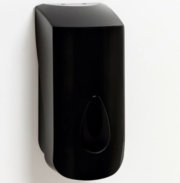 PL20PBK 900ml Black Soap Dispenser