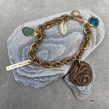 #bracelet #galet #vintage