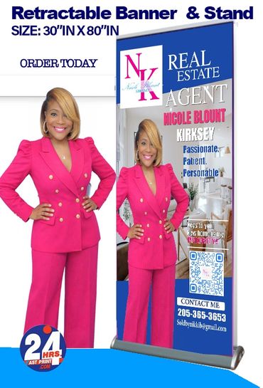 24HRS RETRACTABLE BANNER