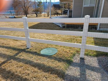 Vinyl Rail Fencing