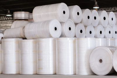 Foam wrap protecting fragile items inside shipping box during transport