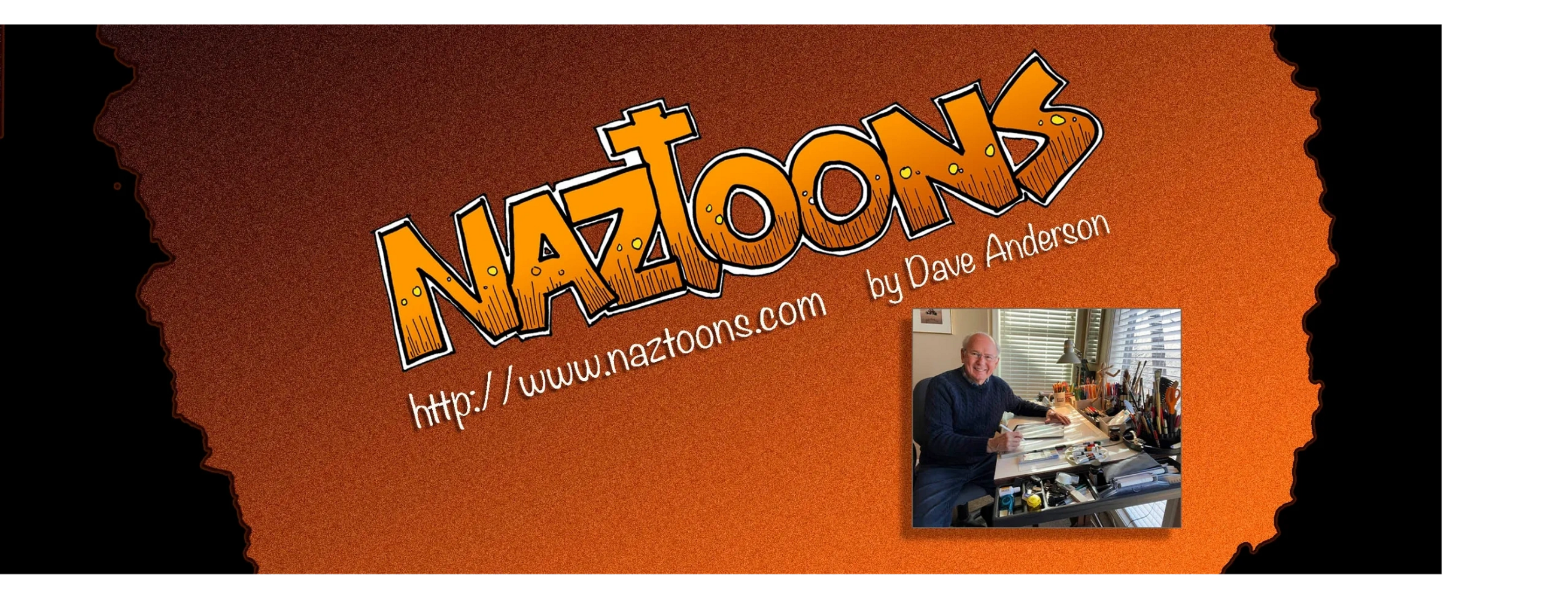 Naztoons logo, naztoons,www.naztoons.com, Dave Anderson