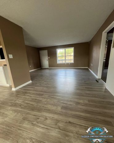 Interior remodel, living room