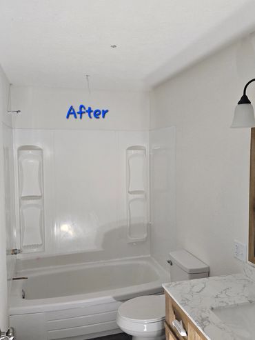 1930s bathroom after