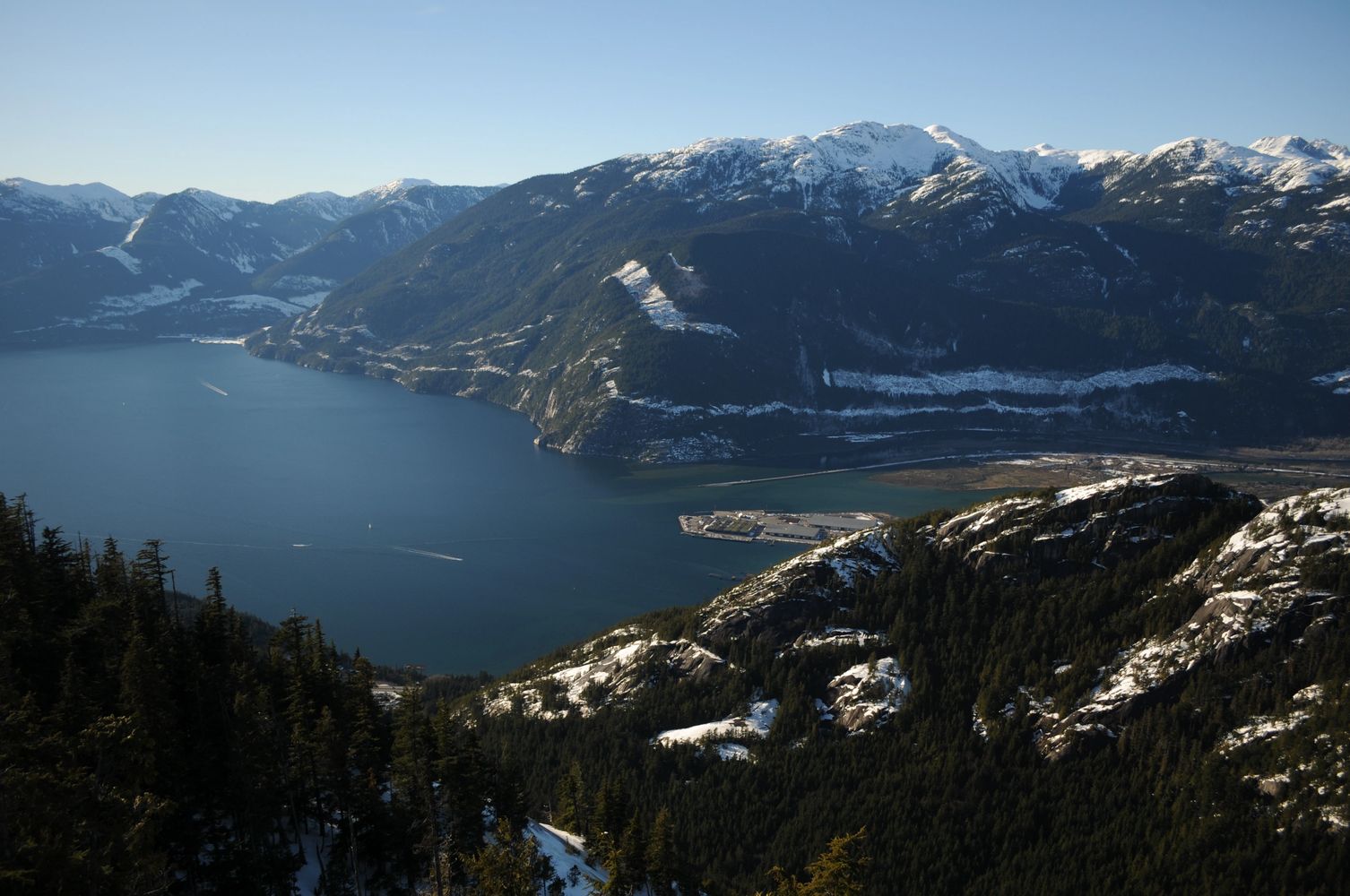 Squamish BC, from the Sea to Sky Gondola. Photo by Jack McKague

