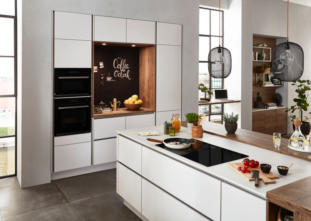Nobilia fashion alpine white Matt kitchen