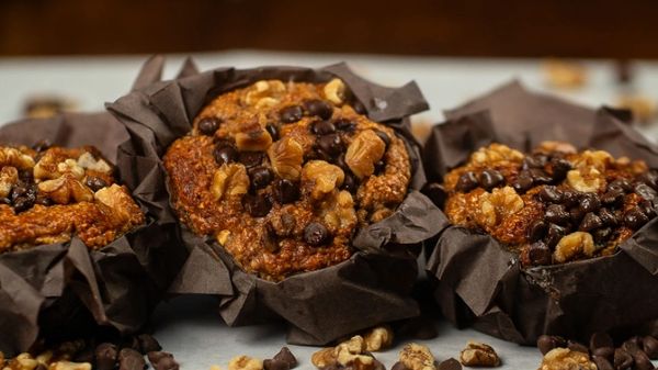 Baked daily fresh muffins