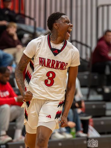Our sports photographer captured the emotion of a Wabash Valley College basketball player in action!