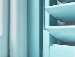 Concealed tilt rods are less conspicuous as they are built onto the shutter itself. The only visibl