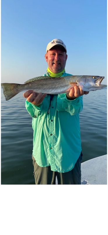 Captain Jeff with a Trout