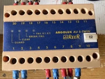 Argolux Control Unit AU S-TWIN, REER P/N 8011896 ESPE TYPE 2 