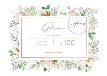 Gutscheinstil Vorschau