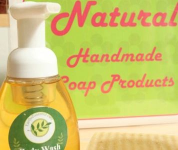 Natural handmade liquid soap products