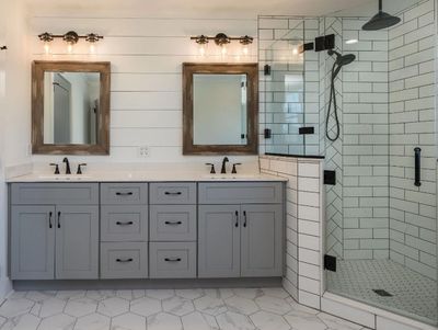 Bathroom Vanity with Quartz Countertops