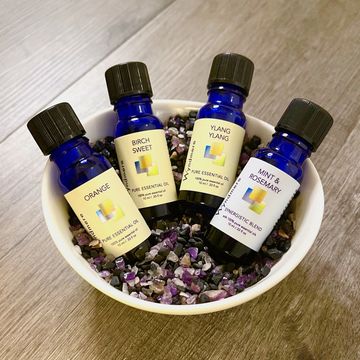 essential oil aromatherapy massage Saint Paul plantar fasciitis best therapist hush  pain relief