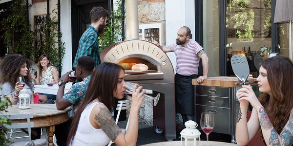Alpha pro wood fired pizza oven, outdoor entertaining, alfresco pizza oven