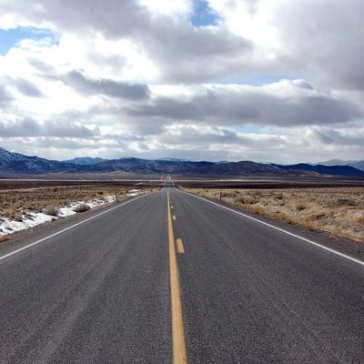 US-50 in Nevada the Loneliest Road in America