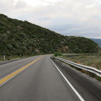 Ortega Highway scenic road