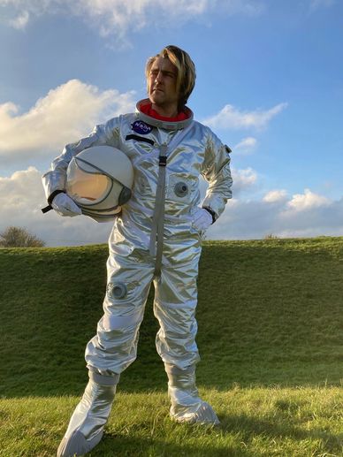 Delux Mercury Space Suit, proudly made by Anvil Props in the UK.

This suit is a high quailty replic
