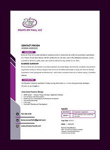 Download my Capability Statement (PDF)