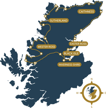 Explore day by day from our base… Your  NC500 adventure starts here!