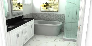 3d bathroom design by expert