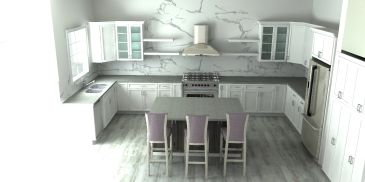 3d kitchen design done by experts