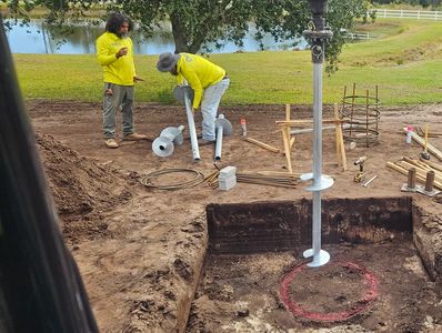 Helical for arena metal building