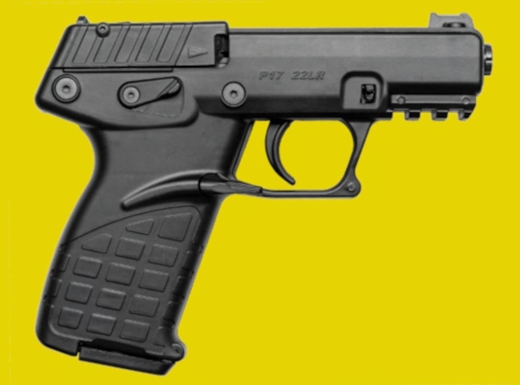 Kel-Tec P17 BLK, .22 LR , 3.93” bbl., 16 rd., SKU: P17BLK