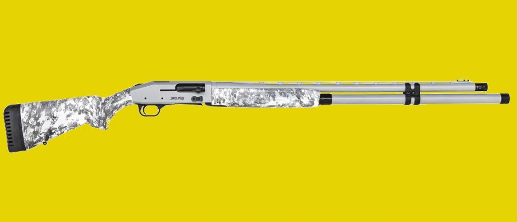 Mossberg 940 Pro 12ga., Snow Goose Camo, 28” bbl. 13-shot SKU: 85150