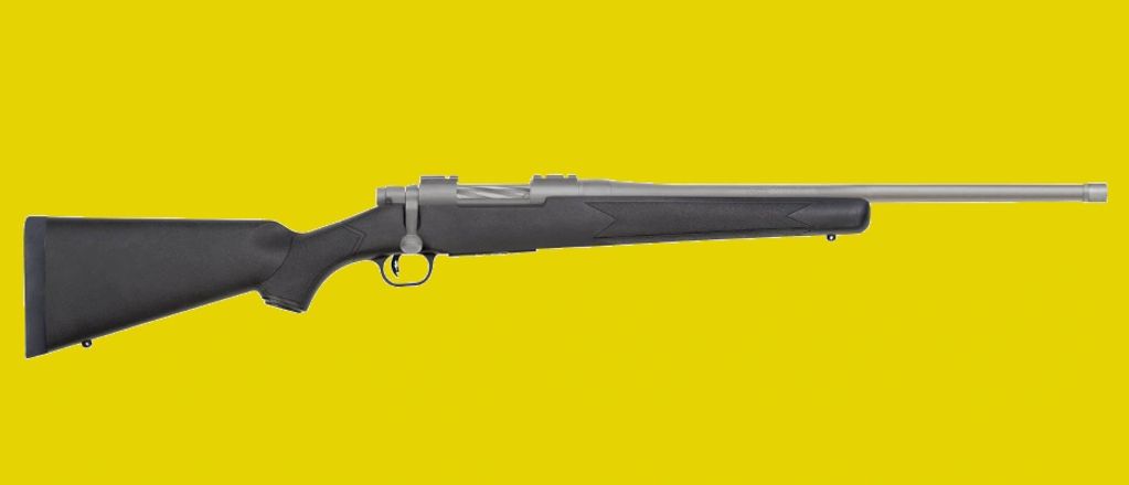 Mossberg Patriot Stainless .400 Legend, 20” TB, 5shot DBM, black synthetic SKU: 28262