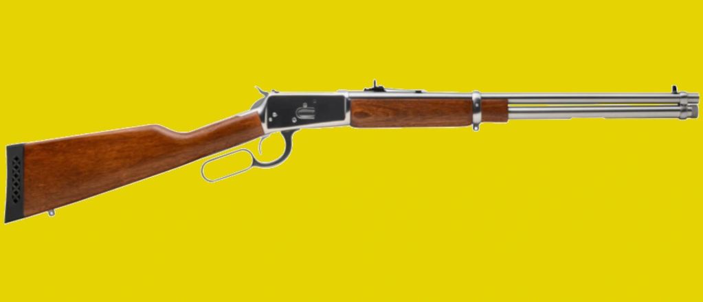 Rossi R92 .454 Casull 20” bbl. Stainless, 9-shot, hardwood stocks, SKU: 924542093. $939