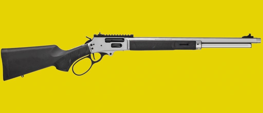 S&W 1854 Series 45-70, 20” TB, Stainless, large loop lever, 7-shot, SKU: 14204