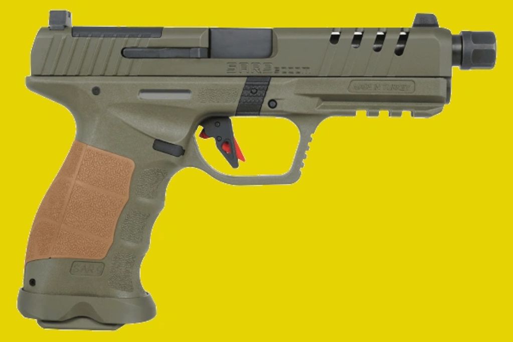 SAR Socom ODG, 9mm, Optic Ready, 4.8” threaded bbl., 17/21 rd. magazines, SKU: SAR9SOCOMOD