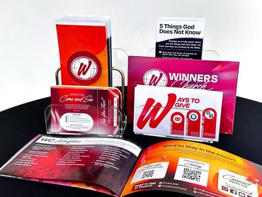 TRACKS, FORMS, AND BOOKLETS