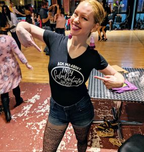 Olivia Sanchez, a founder of Indy Salsa Bachata Jam. Dancing Salsa and Bachata since 2013.