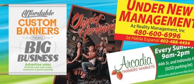 Full color banners