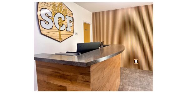 Lotus Acoustic Wall Panels installed in a Commercial Showroom, perfect for offices, restaurants etc