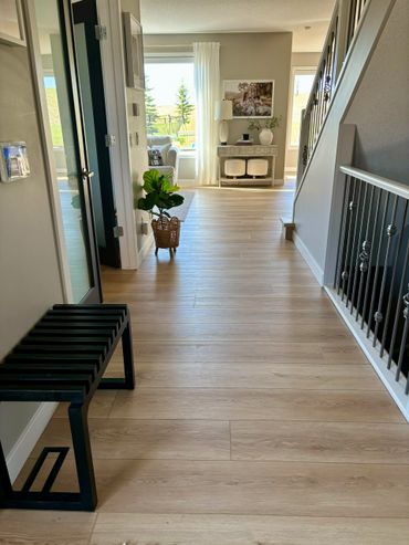 Luxury Vinyl Plank Flooring in De Winton, Alberta