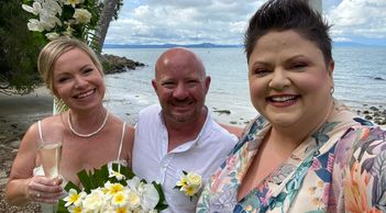 Celebrant Kate Bellman Blessings Port Douglas Cairns Palm Cove Marriage Ceremony Wedding Bride Groom