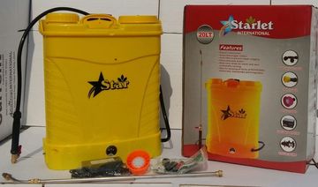 Battery sprayer
Single pump Battery sprayer Pakistan
Star sprayers 
Starlet international