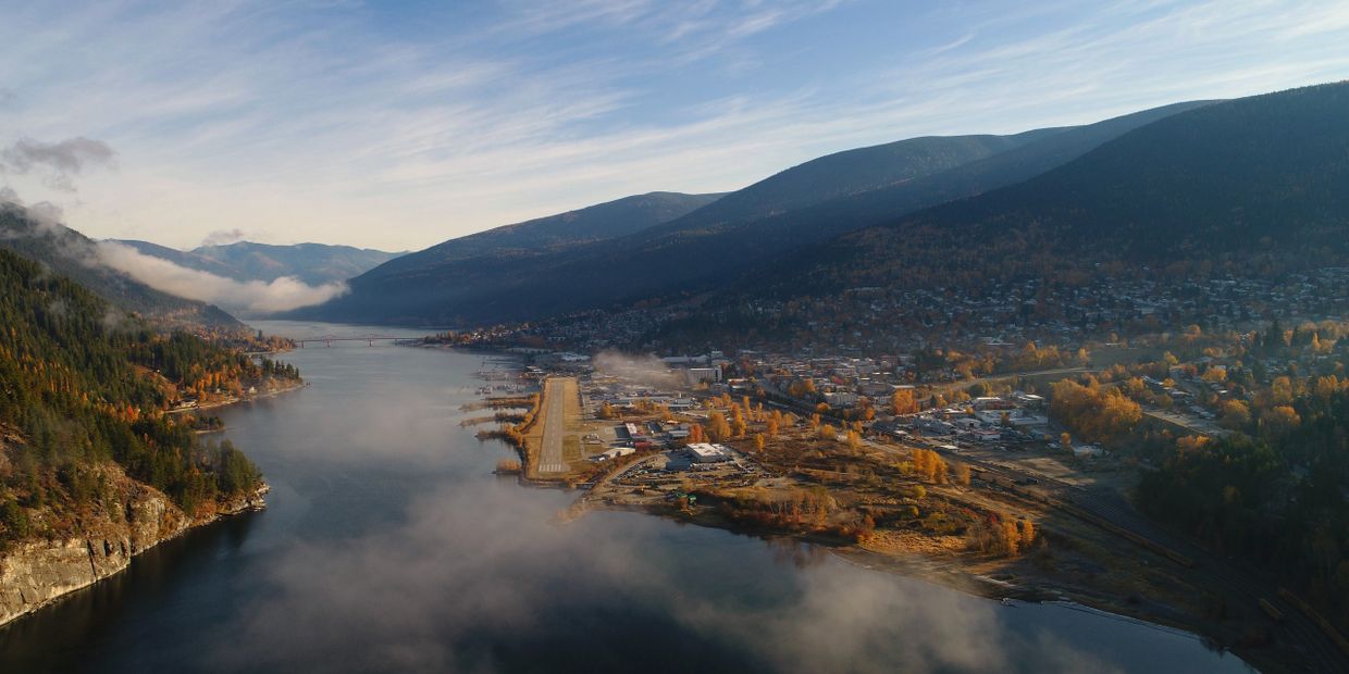 Airport Nelson BC Canada