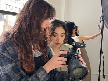 Wink Bar Lash Lounge Photoshoot BTS