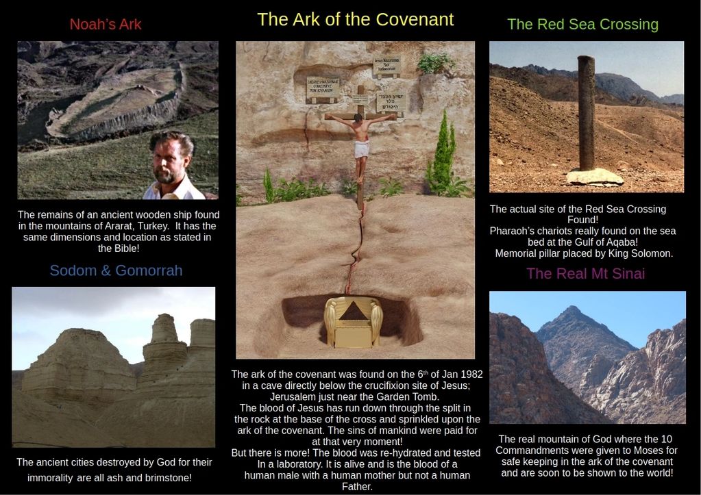 Discoveries Pamphlet Page 2. Download pg 1 and 2 to print pamphlet and get the word out.