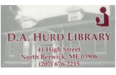 D. A. Hurd Library card image
